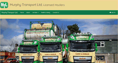 Desktop Screenshot of murphytransport.ie
